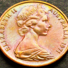Moneda 1 CENT - AUSTRALIA, anul 1971 * cod 268 = A.UNC