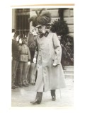 Rară! Carte postala foto cu &icirc;mpăratul Franz Josef al Austro-Ungariei