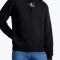 Hanorac barbati din molton cu croiala Regular Fit negru, XL