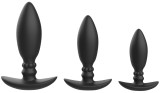 Set dildo anal Flexible Negru
