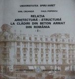 Creanga - Relatia arhitectura-structura la cladiri din beton armat din Romania