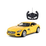 Cumpara ieftin Masina cu telecomanda Rastar Mercedes - Benz AMG GT 1:14, Galben