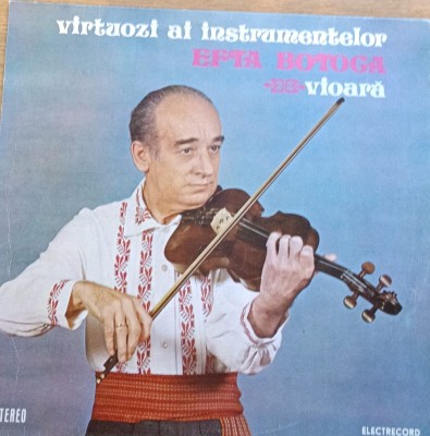 Disc Vinil Efta Botoca - Vioară - Electrecord Cat. ST-EPE 01963 foto
