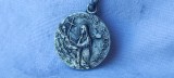 MEDALION SFANTA MAGDALENA 1900 = MARIE MADELEINE = APOSTOLUL APOSTOLILOR unic