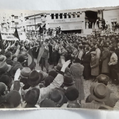 Fotografie istorica de la Congresul Partid.National Crestin din 1936 OCT. GOGA