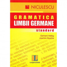 Gramatica limbii germane: standard - Joachim Buscha, Gerhard Helbig foto