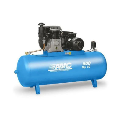 Compresor de aer cu piston - 400V, 7.5kW, 1210 L/min, 11 bari - Rezervor 500 Litri - ABAC-PRO-B7000-500-FT10 foto