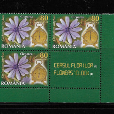 ROMANIA 2013 - CEASUL FLORILOR I - BLOC, VINIETA 2 DIN COALA DE POSTA - LP 1966