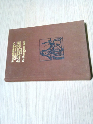 BIBLIOGRAFIA ANALITICA a Cartilor Populare Laice - Vol. I, p.II -a - M. Moraru foto