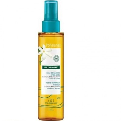 Ulei după soare, Klorane Polysianes, cu Tamanu și Monoi bio 150 ml foto
