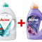 Detergent lichid pentru rufe albe Active, 4.5 litri, 90 spalari + Balsam de rufe Active Summer Touch, 1.5 litri, 60 spalari
