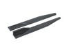 Prelungiri Praguri Laterale Universale Carbon 86cm - Tuning Auto Exterior, Ornamente Estetice, Set 2 Bucati