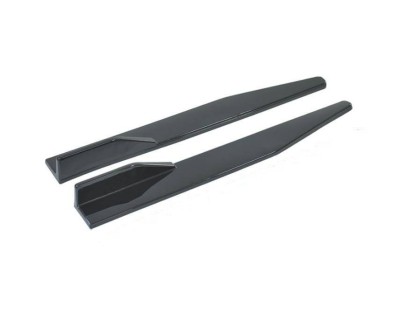 Prelungire ornamente extensii praguri laterale tuning universale 86 cm model carbon foto