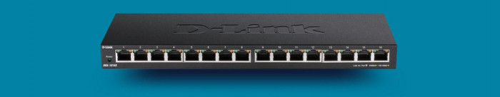 Dlink 16p-gb unmngd desktop switch