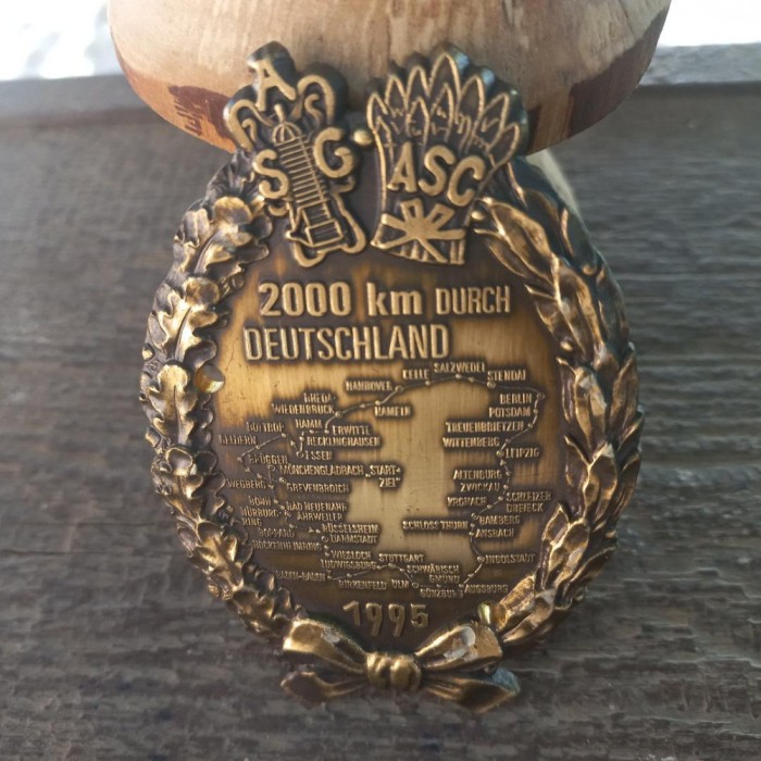 Placheta auto - 2000 km durch Deutschland - 1995