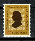 GERMANIA , RFG 1956 ROBERT SCHUMANN TIMBRU NESTAMPILAT