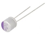 Condensator Polimeric 120uF 20V THT