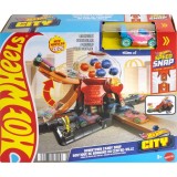 Set de joaca cu masinuta, Hot Wheels, Downtown Candy Shop, JBM62
