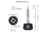 V&acirc;rf tip şurubelniţă longlife 2mm - V&acirc;rf şurubelniţă rezistent 2mm