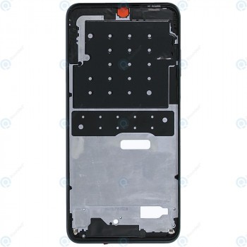 Huawei P30 Lite (MAR-LX1A MAR-L21A) P30 Lite New Edition (MAR-L21BX) Capac frontal negru la miezul nopții foto