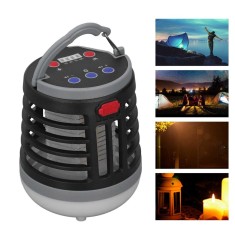 Lampă electrică 3-1 anti-ț&acirc;nțari pentru camping, lampă UV re&icirc;ncărcabilă USB, pentru grădină și terasă, capcană, lampa si laterna