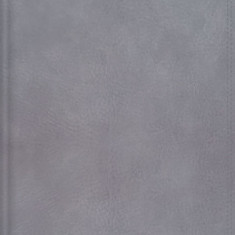 Biblia de Estudio Nbla, Leathersoft, Gris, Interior a DOS Colores, Con