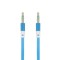Cablu Audio AUX Jack 3.5mm (Albastru) 1 Metru Bulk