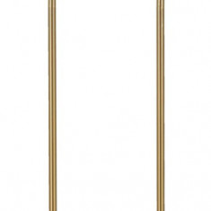 Lampadar Glamy Arc , Mauro Ferretti, Ø28 x 168 cm, 1 x E27, 40W, fier/sticla, auriu/alb