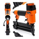Capsator pneumatic 2 in 1 pentru capse si cuie, 1/4&quot;, Kraft
