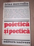 Poietica si poetica- Irina Mavrodin