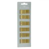 Set Agrafe Păr, 72 Bucăți, Lungime 4.8cm, Bronz, Oem