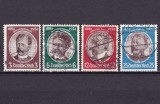 ✅ (S43) Germania Reich 1934 &quot; Cercetatori din colonii germane &quot; serie completa Michel 540/543 cota 38 Euro , stampilate