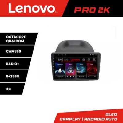 Navigatie Ford Fiesta 2012-2018 Lenovo Kit-256 8 core QLED 2K 8+256 360 Android Waze USB Navigatie Internet Youtube Radio CarStore Technology foto