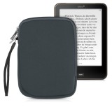 Husa universala pentru eBook reader, Textil, Gri, 50334.22, Kwmobile