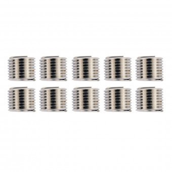 Set insertie spiralata pentru reparat filete M6X1, Yato YT-1765, 20 buc foto