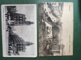 grup doua carti postale circulate , anii 1930 - 1940