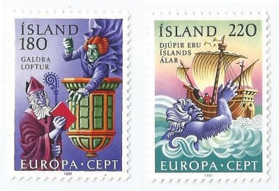|Islanda, Europa CEPT, 1981, MNH foto