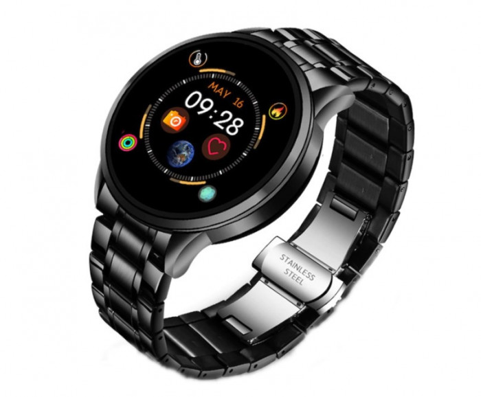 Ceas smartwatch business Lige BMG compatibil Android si IOS