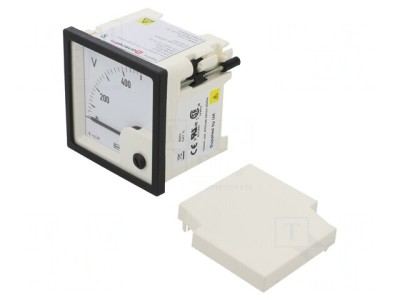Voltmetru pe panou 0-500V True RMS 50-60Hz Clasa 1.5 foto