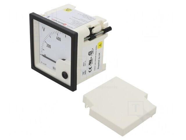Voltmetru pe panou 0-500V True RMS 50-60Hz Clasa 1.5