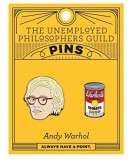 Cumpara ieftin Set insigne - Warthol and Soup Can | The Unemployed Philosophers Guild
