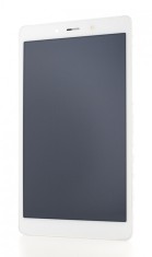 LCD Samsung Galaxy Tab A 8.0 (2019), T295, Alb + Rama