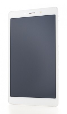 LCD Samsung Galaxy Tab A 8.0 (2019), T295, Alb + Rama foto