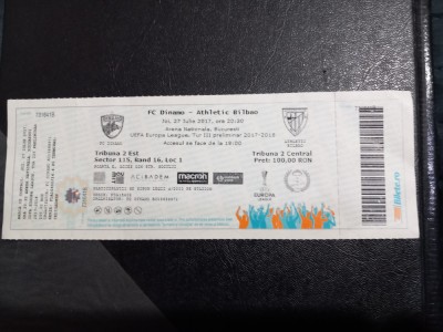 Bilet Dinamo - Athletic Bilbao foto