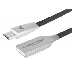 Cablu De Incarcare Si Sincronizare 120 Cm, Usb&amp;gt; Micro Usb, Negru Carmotion 58632BK