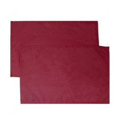 Set 2 Pungi de exterior hidrofuge Jemidi, 50 x 150 cm, Bordo, Poliester, 55314.13