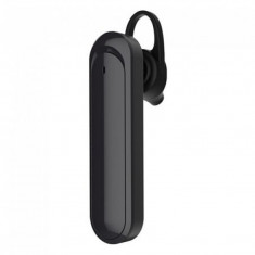 Headset bluetooth pentru telefon, 170 mAh, distanta 10 m, Negru foto