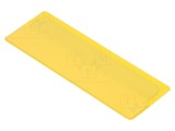 Suport Etichete Magnetic Galben FATH 105x37mm Cod 02021E37105LM15