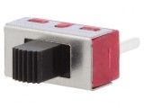 Comutator glisant 3 poziții ON-OFF-ON 6A 120VAC 28VDC