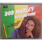 CD 2xCD Bob Marley &ndash; Reggae Time (FATCASE) (VG+)